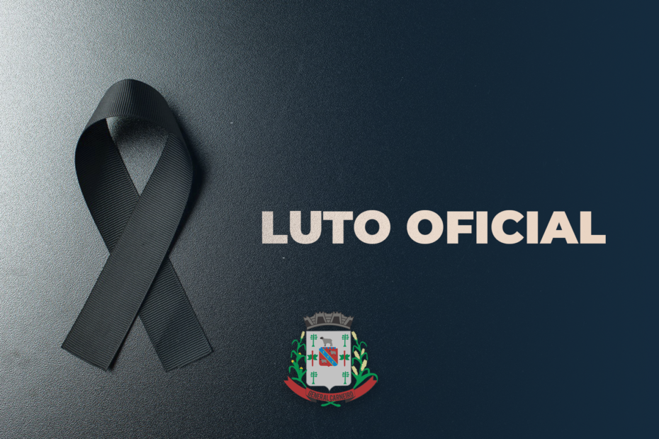 Prefeitura de General Carneiro decreta luto oficial de 3 dias pelo falecimento do ex-prefeito Mozart Jakimiu.