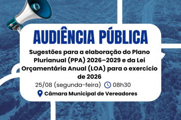 AVISO DE AUDIÊNCIA PÚBLICA