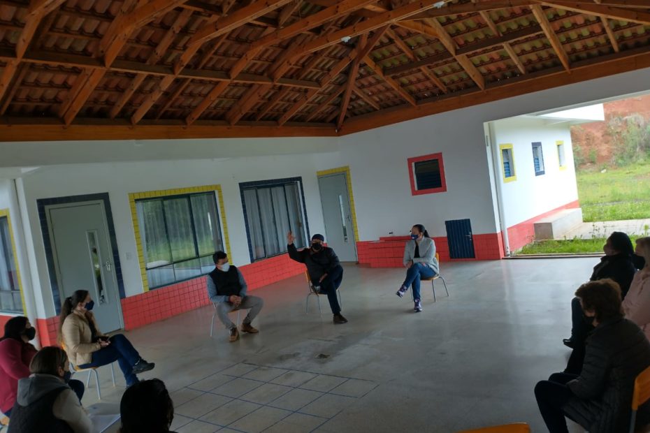 Prefeito Joel busca melhorias na infraestrutura CMEI Luzia Ionara Olinquevicz- Arte do crescer