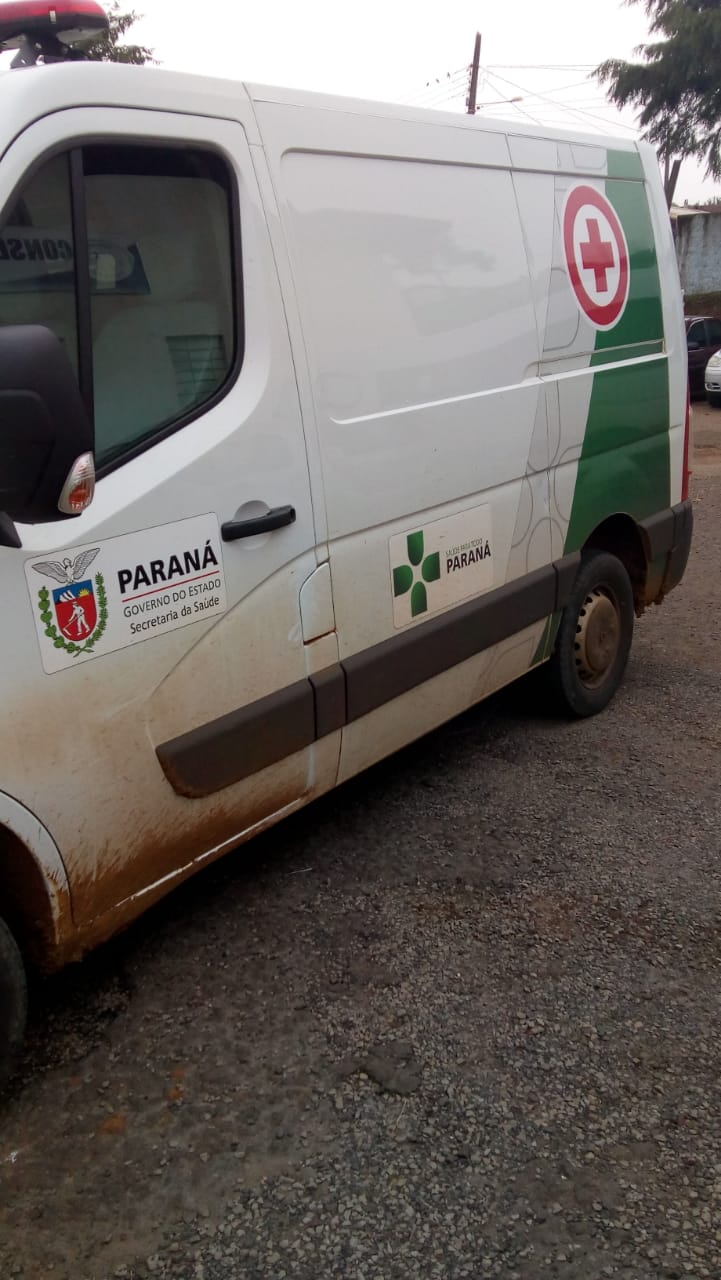 Ambulância é apedrejada durante atendimento ao Bairro São João