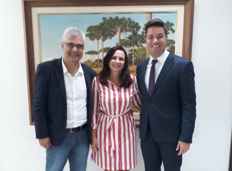 Prefeito Gaúcho visita novo Chefe da Casa Civil do Paraná